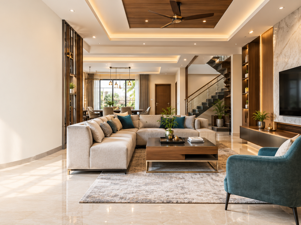 Modern interior design and custom metalwork by Aryan Steel Art