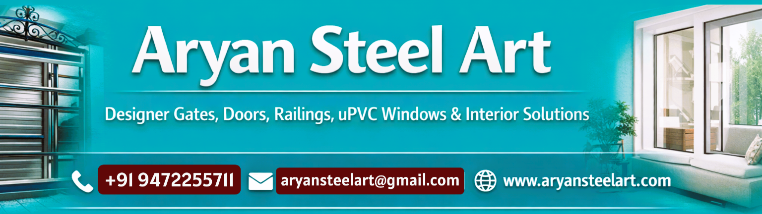 gates, doors, railings & modern interiors.