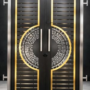 Luxury Steel Wooden Door Design Bihar India Aryan Steel Art