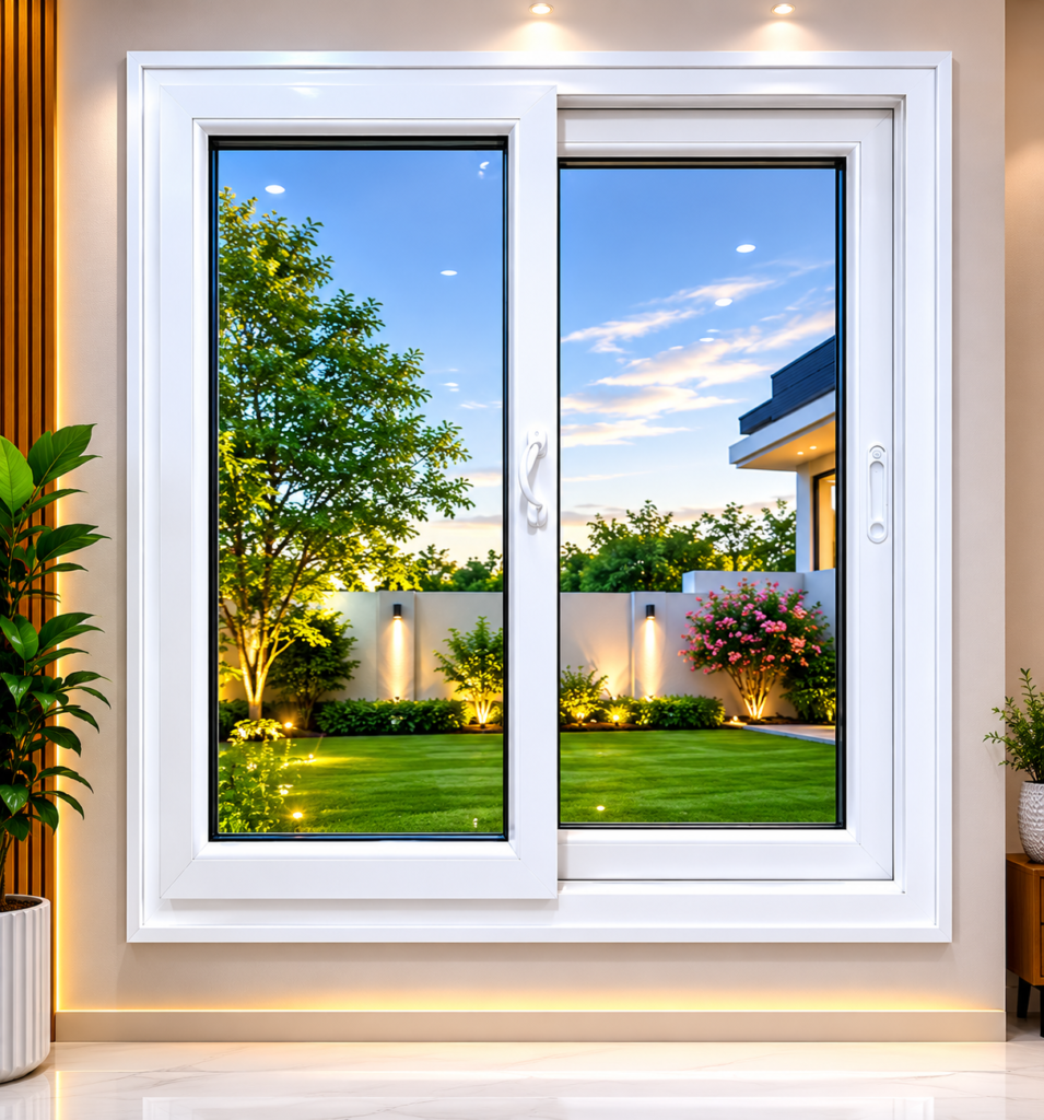 Buy premium uPVC window design from Aryan Steel Art.