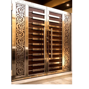 Stainless Steel Gate Design | Aryan Steel Art