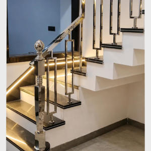 Luxury railing design darbhanga for home by Aryan Steel Art