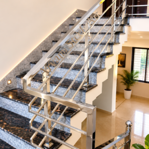 Premium Stainless Steel Railing Design Darbhanga Bihar for Home Staircase and Balcony
