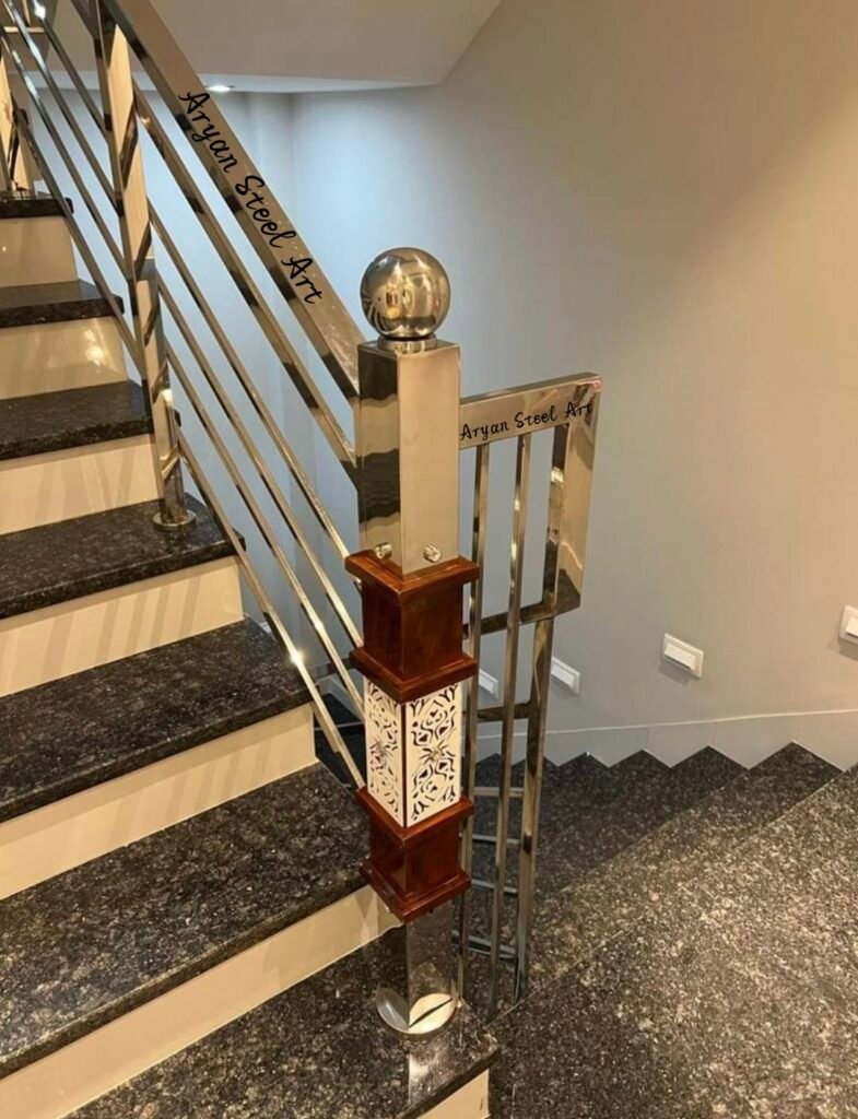 Luxury Stainless Steel Railing Design for Modern Homes