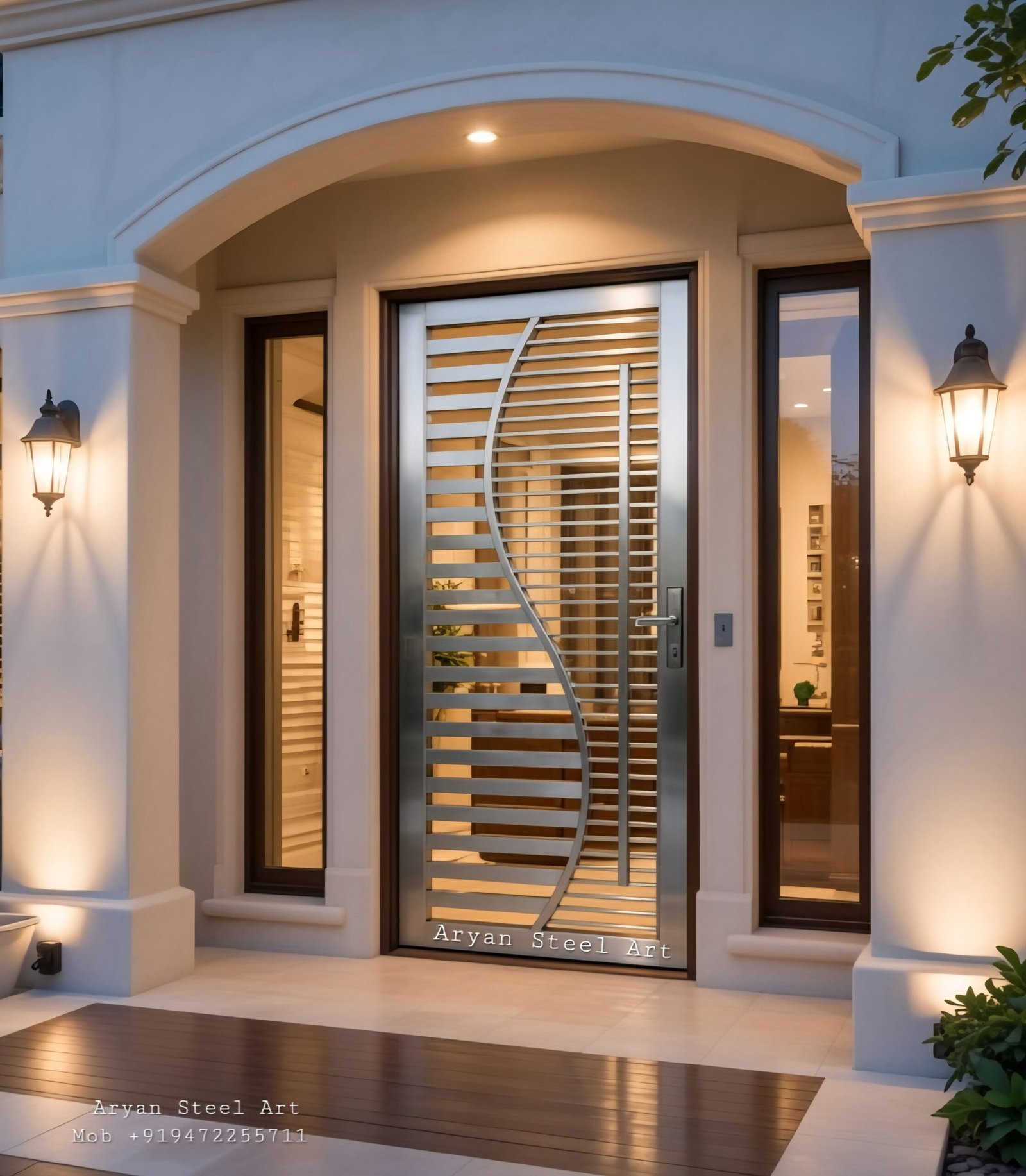 Premium Steel Door Design for Modern Home Entrance