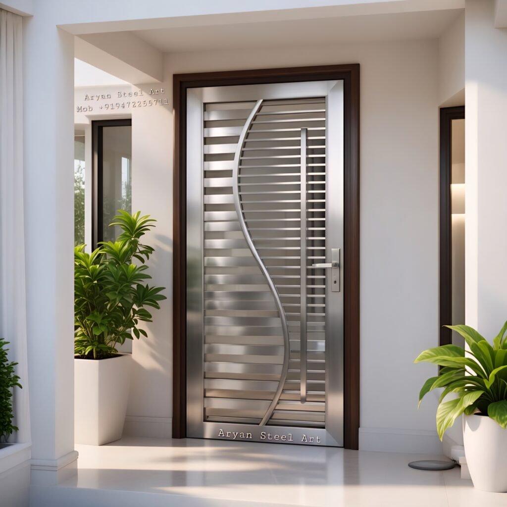 Modern SS Main Gate Design
