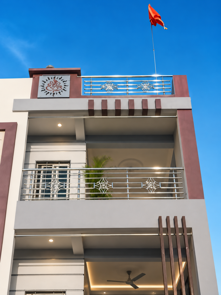 Premium Stainless Steel Balcony Railing Near Me by Aryan Steel Art