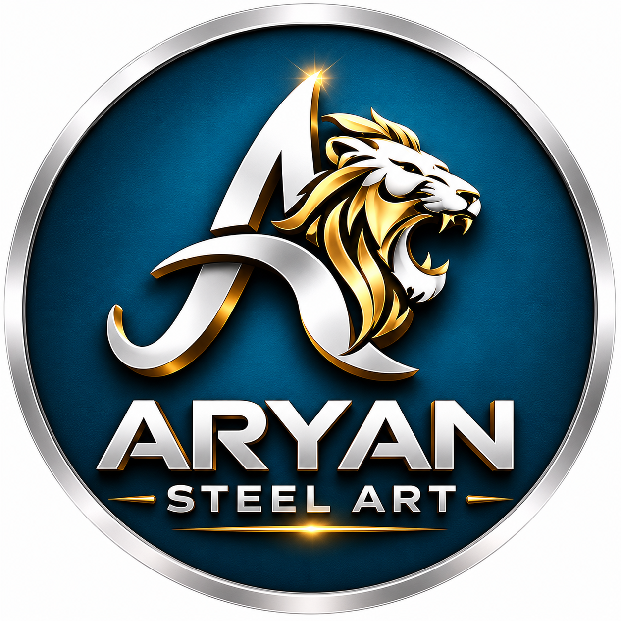 Aryan Steel Art logo