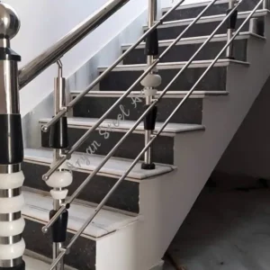 Stainless steel railing in darbhanga