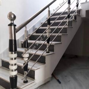 Best steel railing price with decorative post